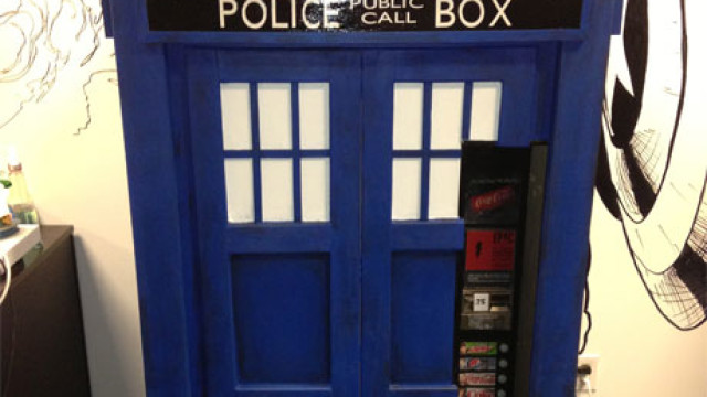 TARDIS Vending Machine