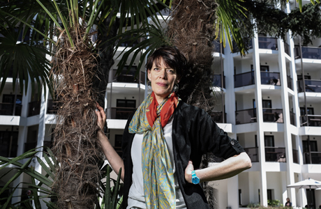 Clio Barnard at the Cannes Film Festival. (Photo: Rex Features via AP Images)