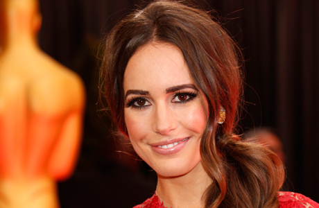 Louise Roe at the 2013 Academy Awards. (Photo by Todd Williamson/Invision/AP)