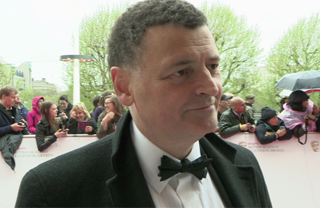 Steven Moffat at the BAFTA TV Awards in London, May 12, 2013 (Photo: BBC AMERICA)