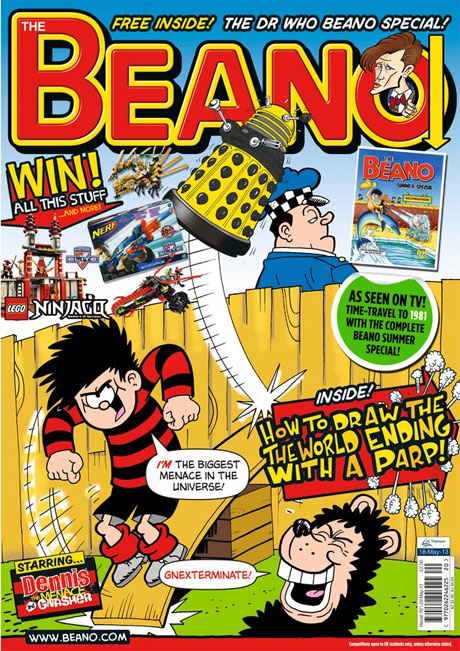 The Daleks Invade The Beano, Followed Closely By The Doctor ...