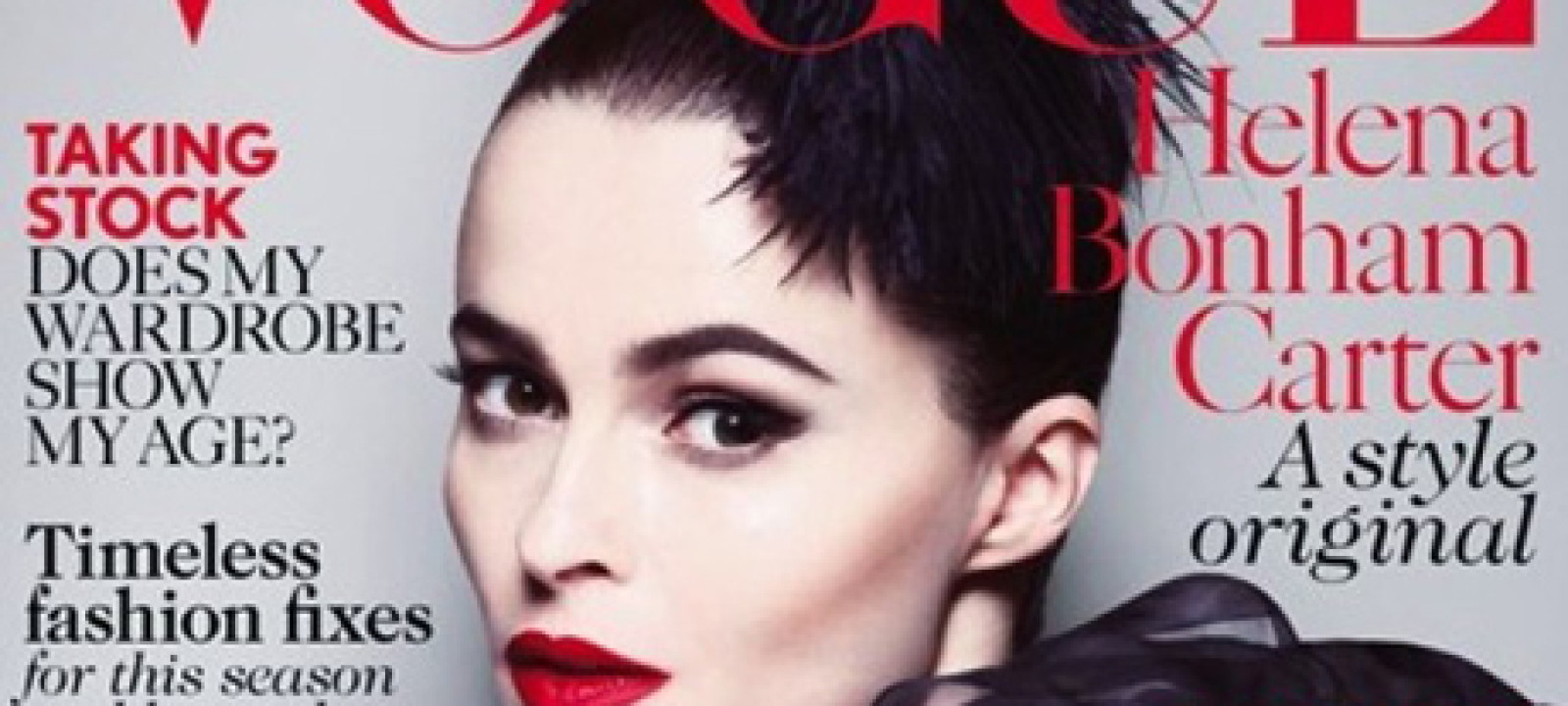 Helena Bonham Carter on Cover of Vogue UK’s July Issue | Anglophenia ...