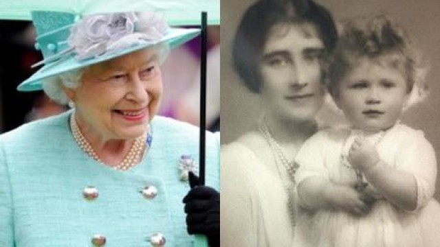 Queen Elizabeth, Then and Now