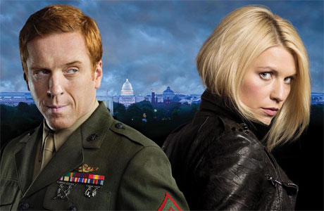 Damian Lewis and Clare Danes in 'Homeland'