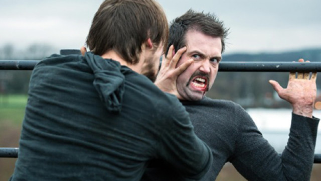 Hollyoaks Train Scene