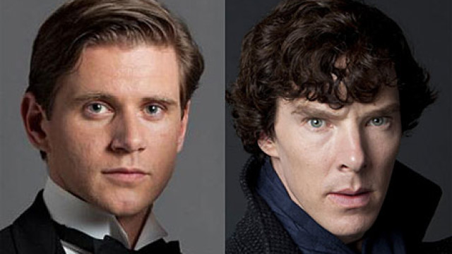 Alan Leech and Benedict Cumberbatch