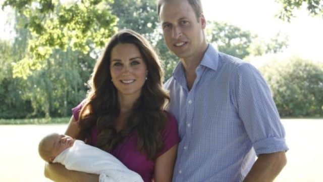 The Duke and Duchess of Cambridge and Prince George (Photo: Michael Middleton)