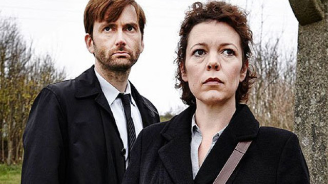 Olivia Colman and David Tennant in ‘Broadchurch’