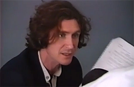 Paul McGann auditions to be the Eighth Doctor