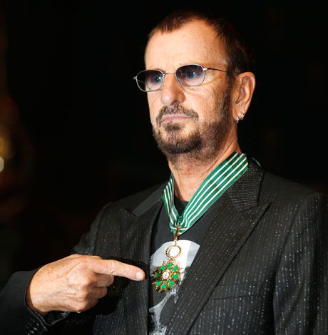 Popular Artist Ringo Starr Receives French Medal of Honor | Anglophenia ...