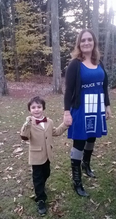 The Doctor can't go trick-or-treating without the TARDIS.