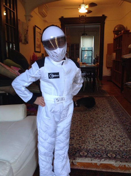 Julie Rosenberg's lil' chose the anonymous The Stig.