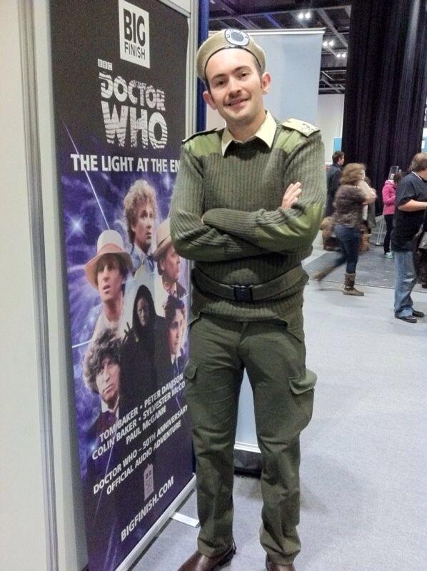 Rob C. as the Brigadier. Nicholas Courtney would be proud. (Photo: Karen Parks)