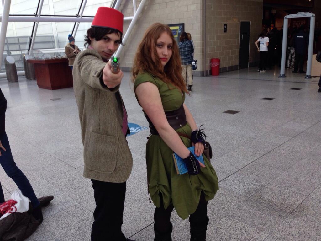 Fez Doctor and River Song (Photo: KW)