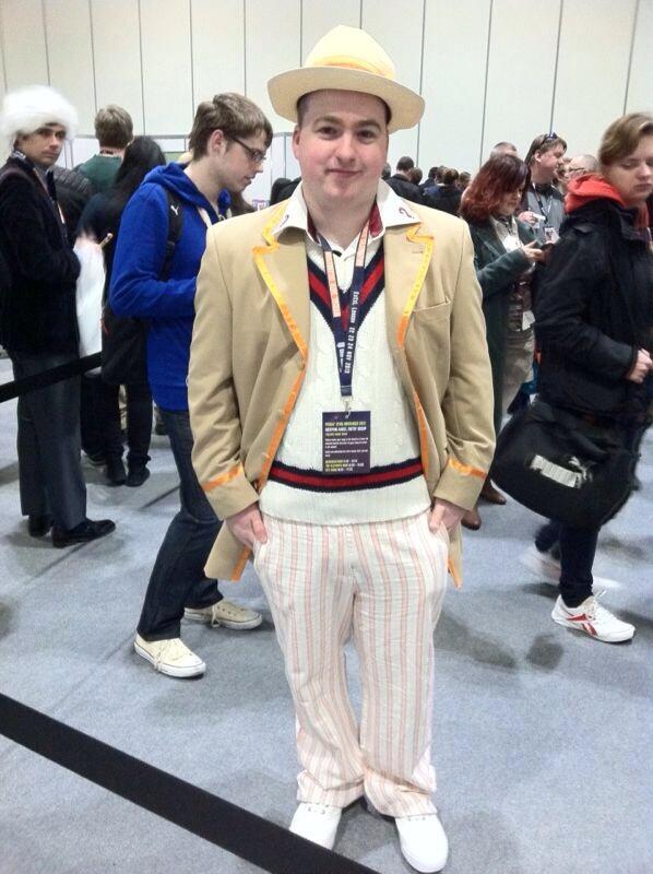 Alex W. as the Fifth Doctor. (Photo: Karen Parks)