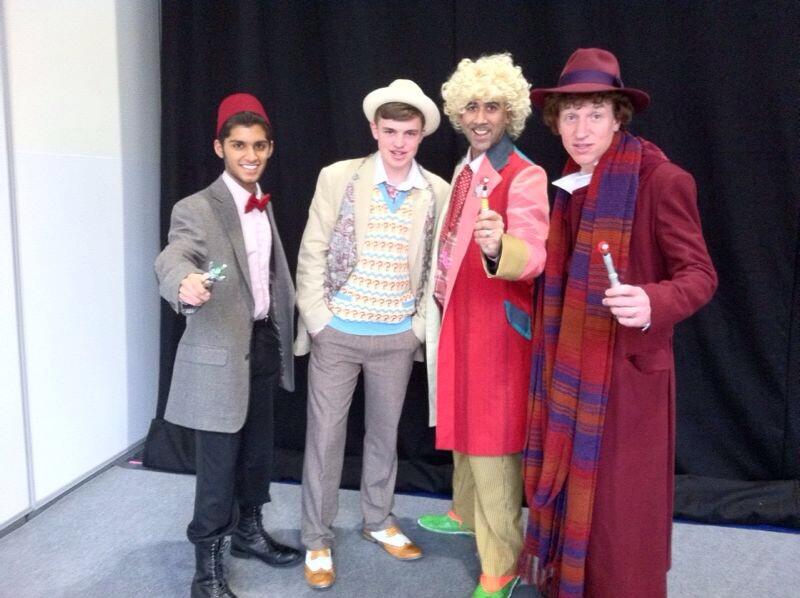 Four Doctors - Eleven, Seven, Six, and Four. (Photo: Karen Parks)
