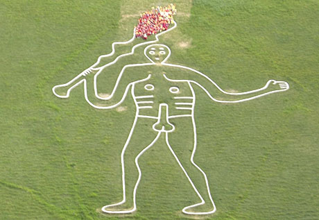 Five Alternative Uses For The Cerne Abbas Giant Anglophenia c America