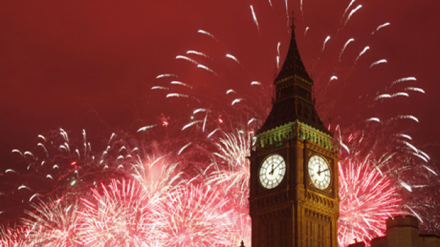 Britain New Years Day Celebrations