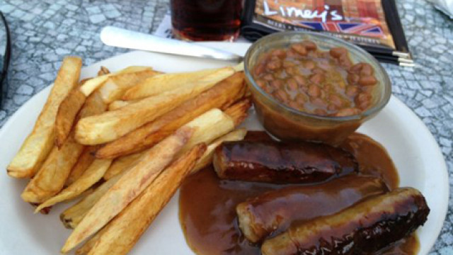 Bangers, Beans and Chips