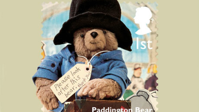 Paddington Bear stamp