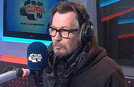 Gary Oldman spitting lyrics (Pic: Capital FM)