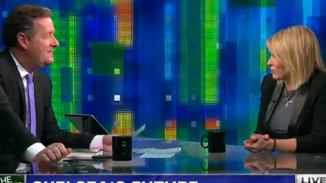 Piers Morgan, Chelsea Handler