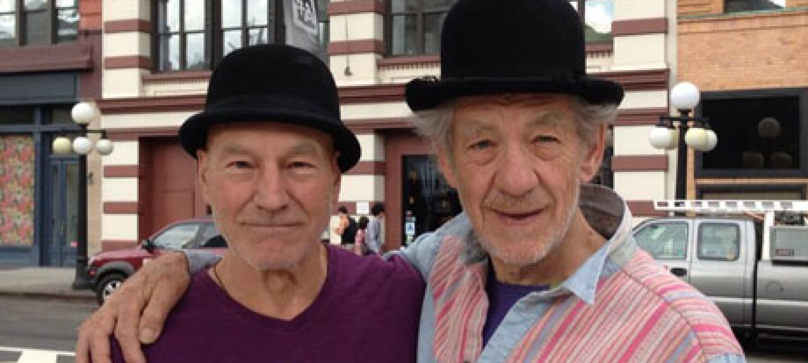 Photos Sirs Patrick Stewart And Ian Mckellen S Nyc Adventures Remembered Anglophenia Bbc America