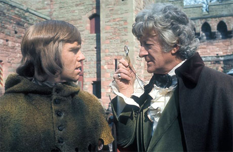 Jeremy Bolloch and Jon Pertwee in 'Doctor Who' (Pic: BBC)