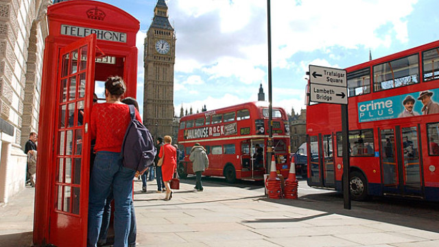 Red phone box