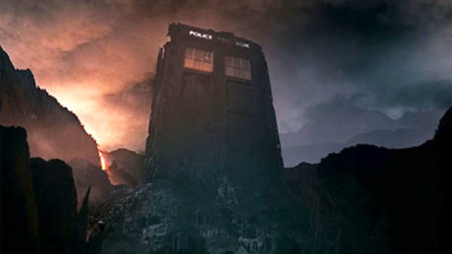 The TARDIS on Trenzalore