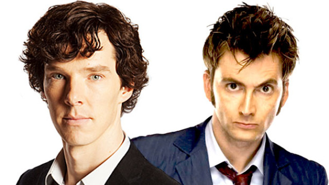 Benedict Cumberbatch and David Tennant
