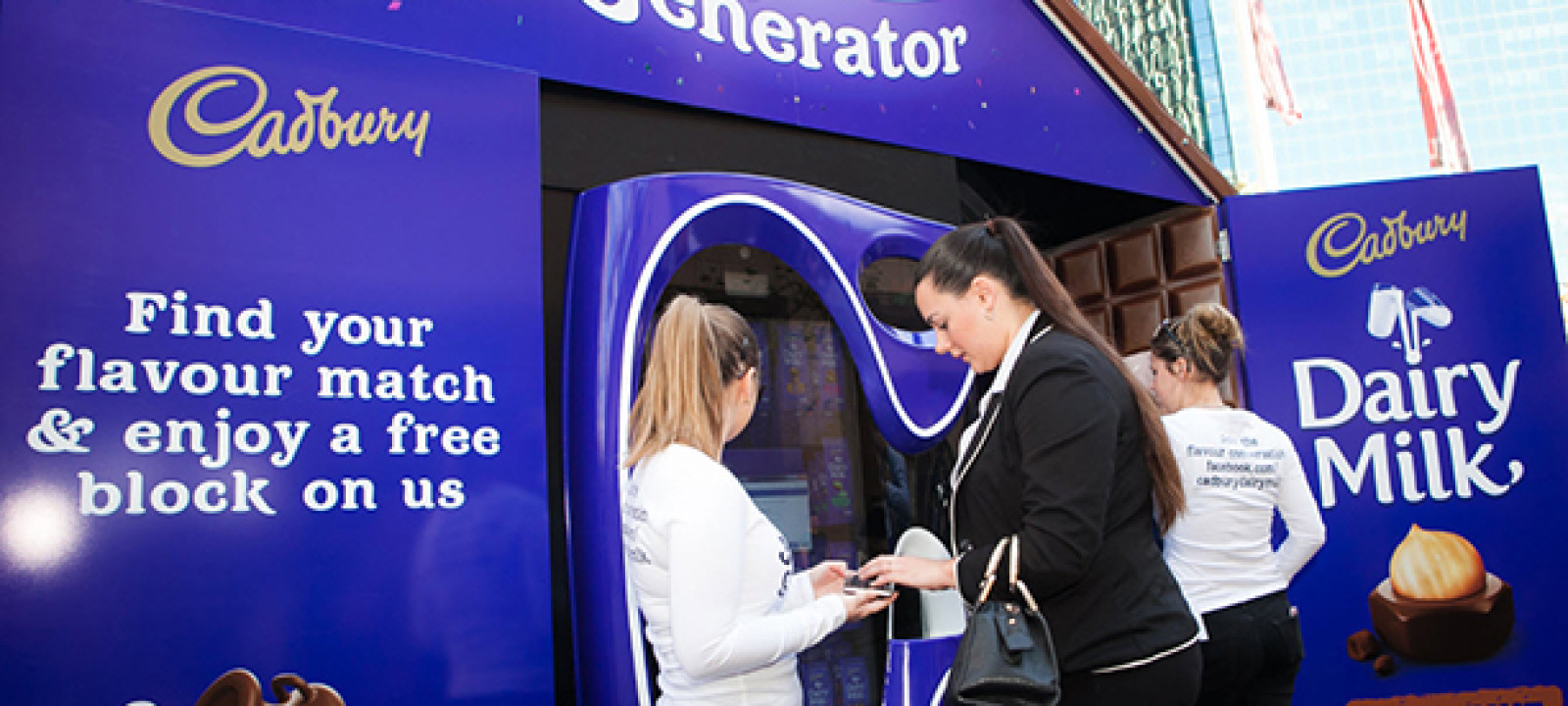 Cadbury Vending Machine Uses Facebook Details to Select Chocolates