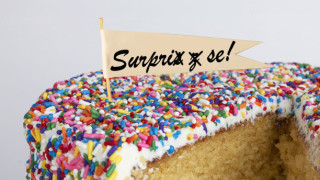 Surprise cake