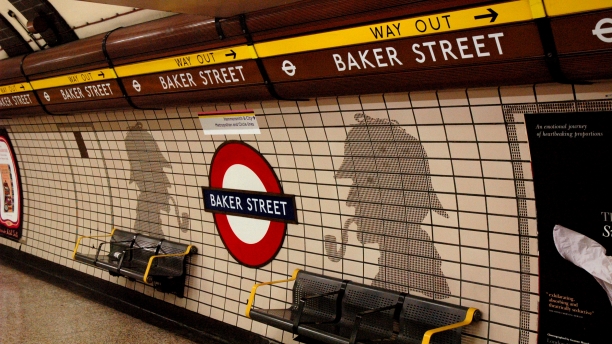 Baker Street's Bakerloo line platform (Pic: Mike Knell/Wikimedia Commons)