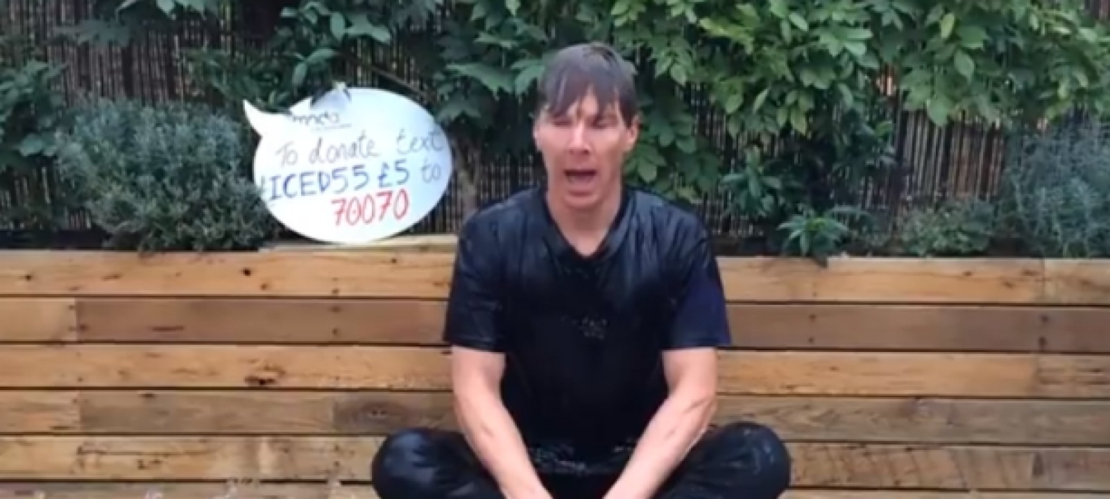 Benedict Cumberbatch Has Just Won the Ice Bucket Challenge