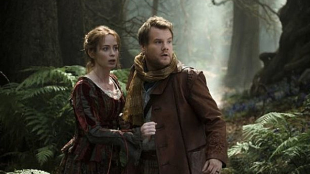Emily Blunt and James Corden in ‘Into The Woods’