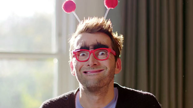 David Tennant’s Comic Relief face