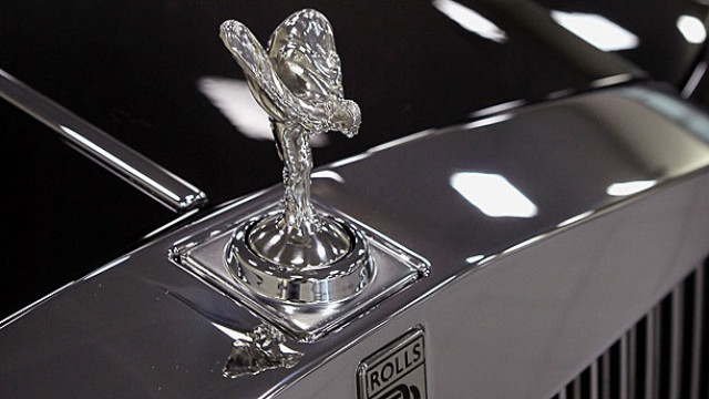 The ‘Flying Lady’ Rolls Royce hood ornament (PIc: Scott Olsen/Getty Images}