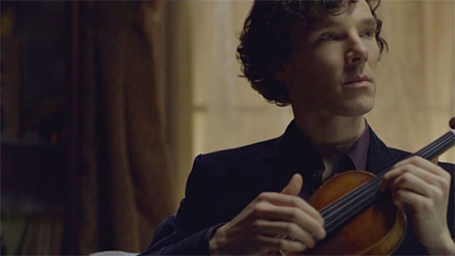 Benedict Cumberbatch in Sherlock