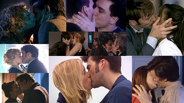 Doctor Who kissing