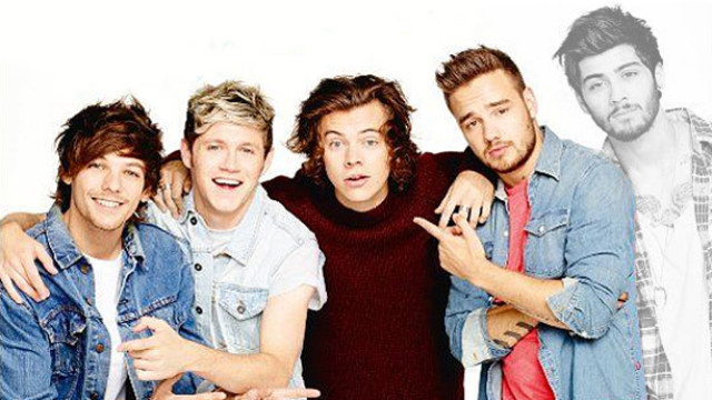One Direction. Zane on the far right.