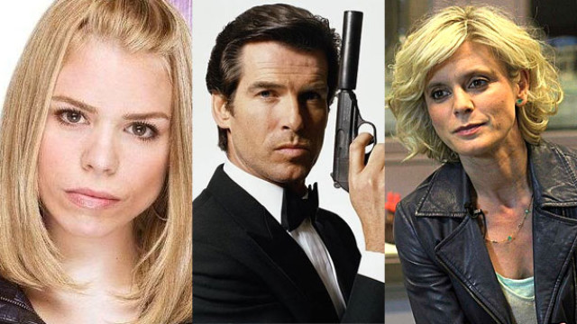 Billie Piper, Pierce Brosnan and Emilia Fox