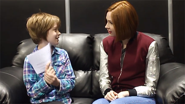 Watch Karen Gillan Interviewed By A 9 Year Old Girl