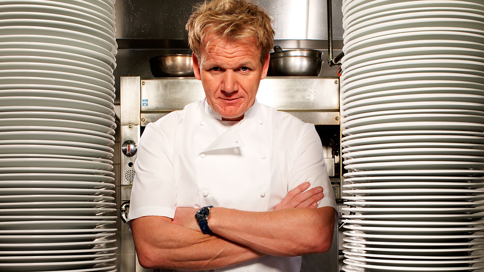 gordon ramsay kitchen nightmares covering hole in wall