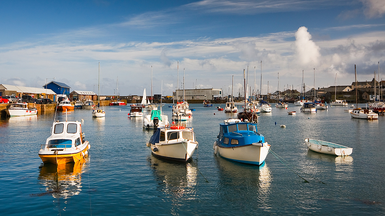 Boats in Penzance harbor, Cornwall (Photo: Milangonda/AP Images)