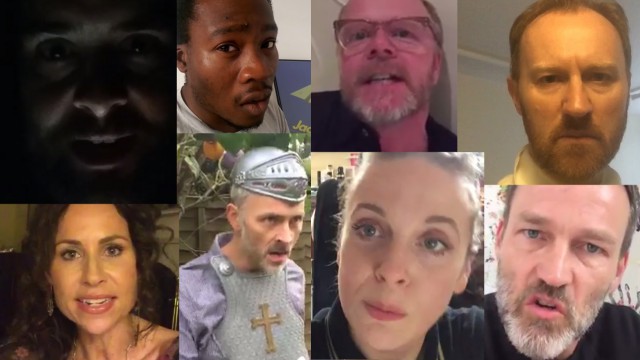 Some of the stars of #15SecondShakespeare (All photos: Twitter)