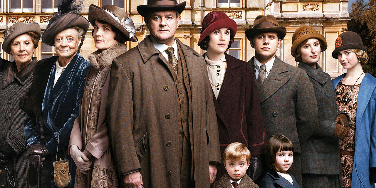 We get one last look at the cast of 'Downton Abbey' together, heading into the final season. (PBS)