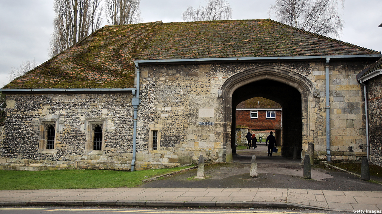 It's believed Alfred the Great is buried at Hyde Gate, opposite St. Bartholomew Church, in Winchester, England. (Photo: Matt Cardy/Getty Images)