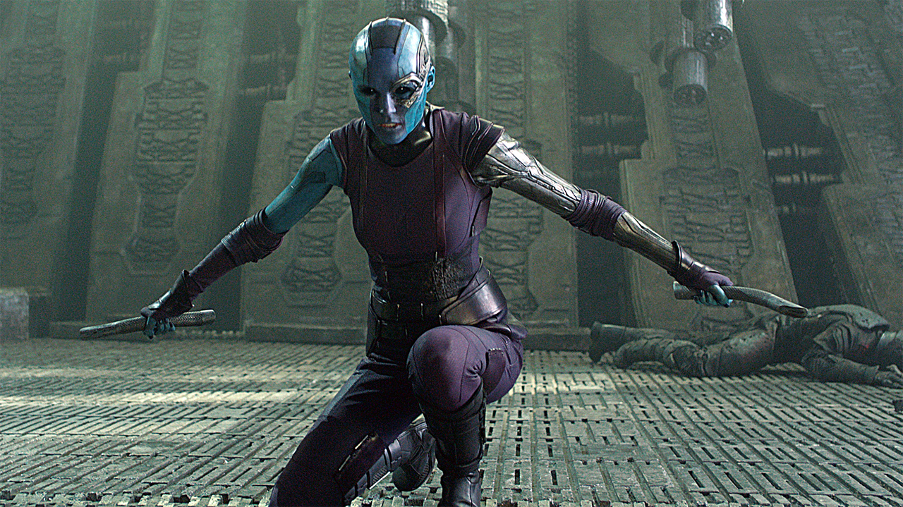 Karen Gillan as Nebula in 'Guardians of the Galaxy' (Photo: Marvel)