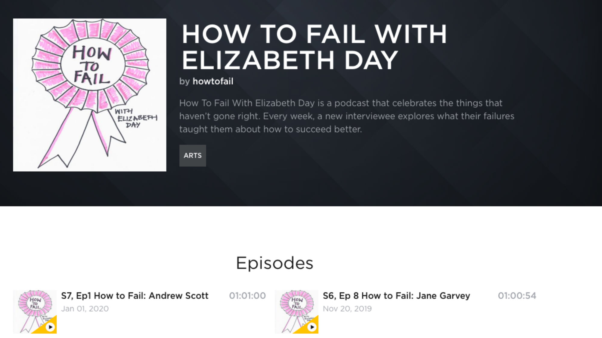 elizabeth day how to fail